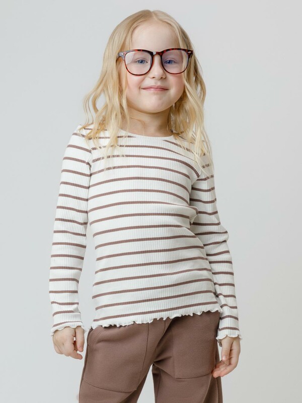 лонгслив (футболка дл.рукав) для дев